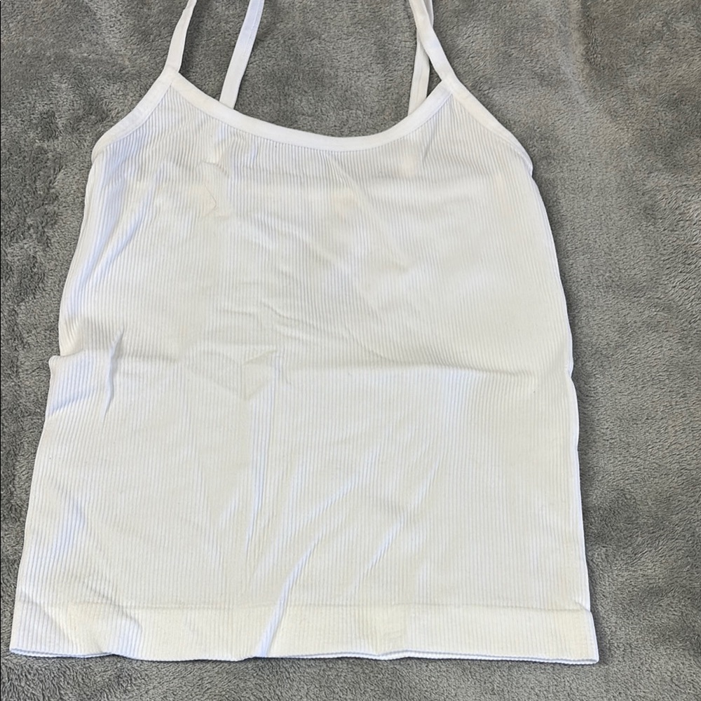 Wallflower White Fitted Sleeveless Camisole